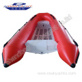 Small Aluminum Rib Hypalon Boat With Engine